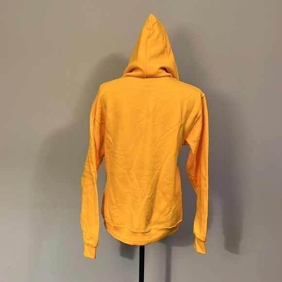 Bowery Kanagawa Japan Men's Graphic Sweatshirt Yellow Hoodie Medium NWT - Picture 2 of 4